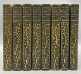 THE WORKS OF EDGAR ALLAN POE IN EIGHT VOLUMES, by Edgar Allan Poe - 1895 [Leather]