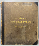 COLTON'S GENERAL ATLAS, by G. Woolworth Colton and Richard S. Fisher - 1859 [Complete]