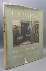 UN PAESE, by Cesare Zavattini and Paul Strand - 1955 [1st Ed./ DJ]