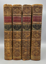 THE TATLER; OR, LUCUBRATIONS OF ISAAC BICKERSTAFF, ESQ. [4 VOLS], by Isaac Bickerstaff - 1759 [Original Calf]