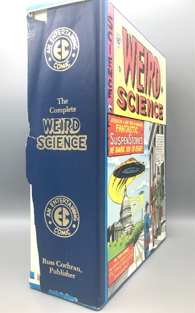 WEIRD SCIENCE ed. by William M. Gaines - N.D. [4 vols., boxed set