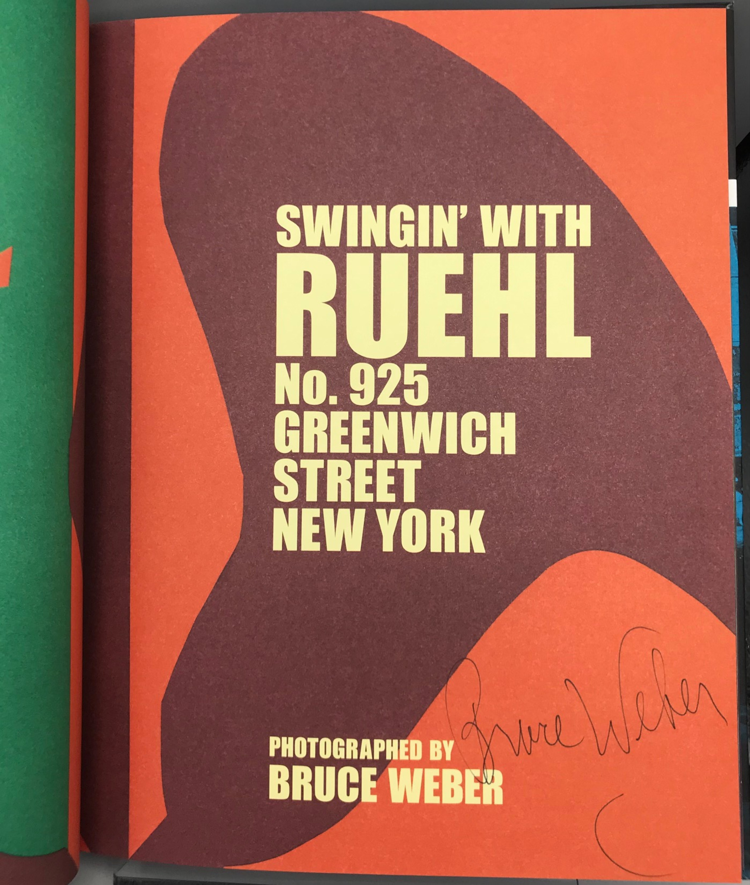 アート・デザイン・音楽 BRUCE WEBER SWINGIN' WITH RUEHL SWINGIN' WITH RUEHL, by Bruce Weber - 2006 [Signed Ltd. Ed