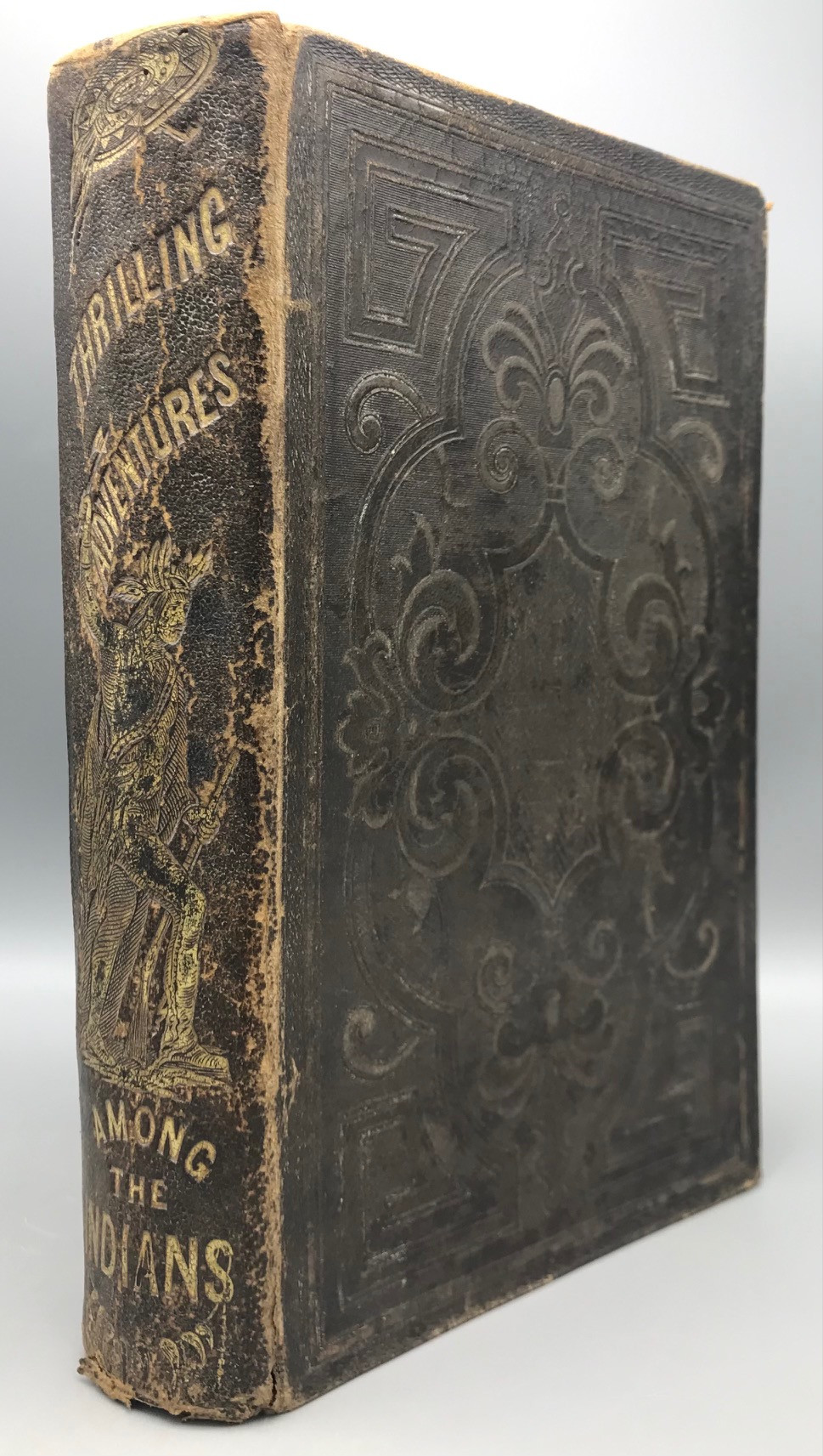THRILLING ADVENTURES AMONG THE INDIANS, by John Frost - 1850 [1st