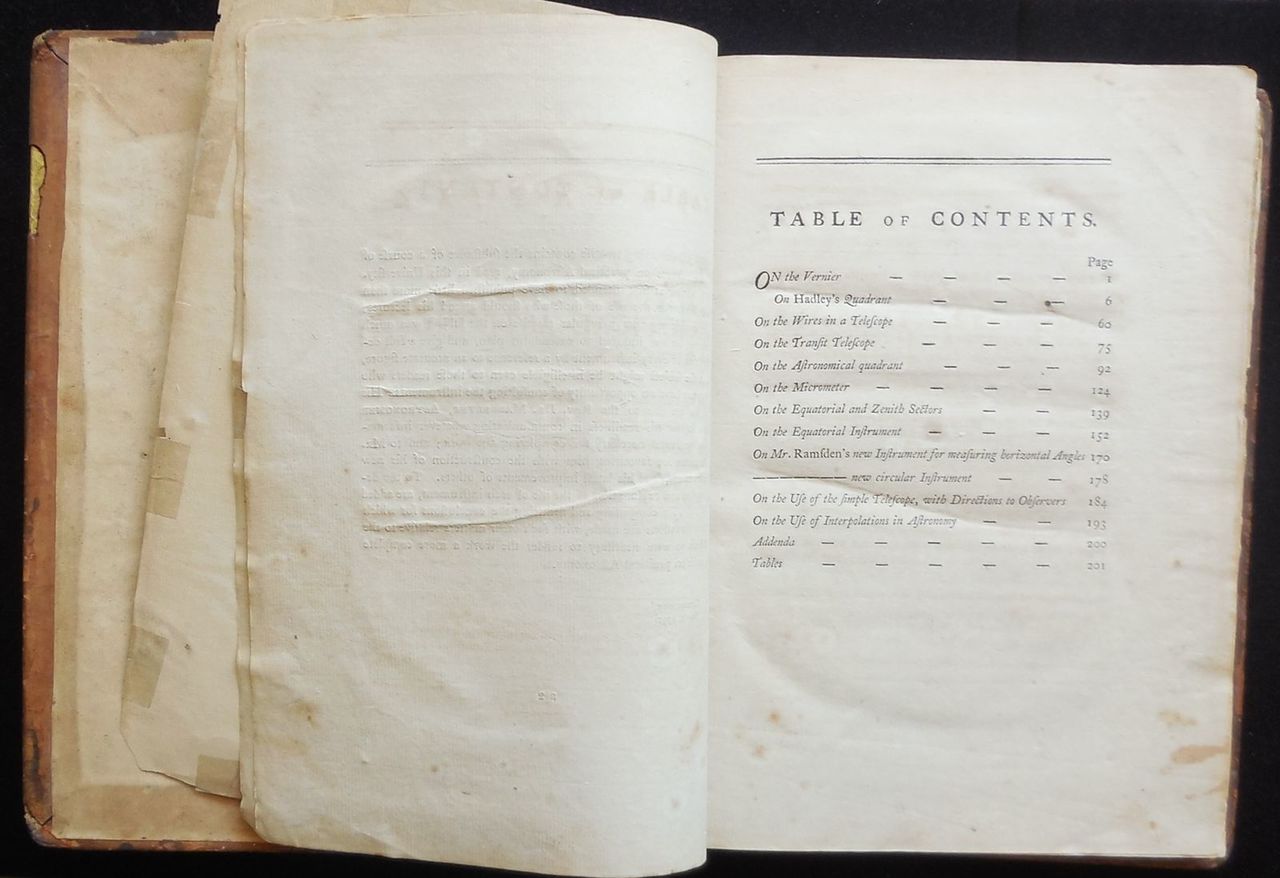 A Treatise On Practical Astronomy By S Vince 1790 Cambridge University - 