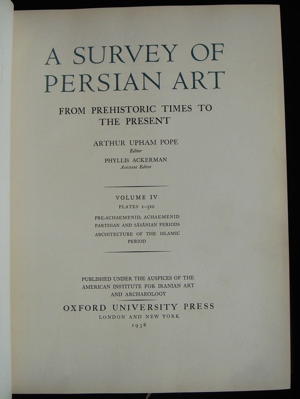 A SURVEY OF PERSIAN ART ペルシア美術の概説 13冊 洋書 【破格値下げ