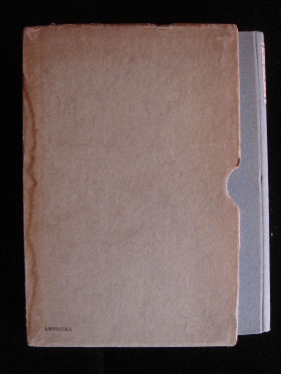 AMPHORA, by Thomas Mosher - 1922 Bibelot prose verse slipcase