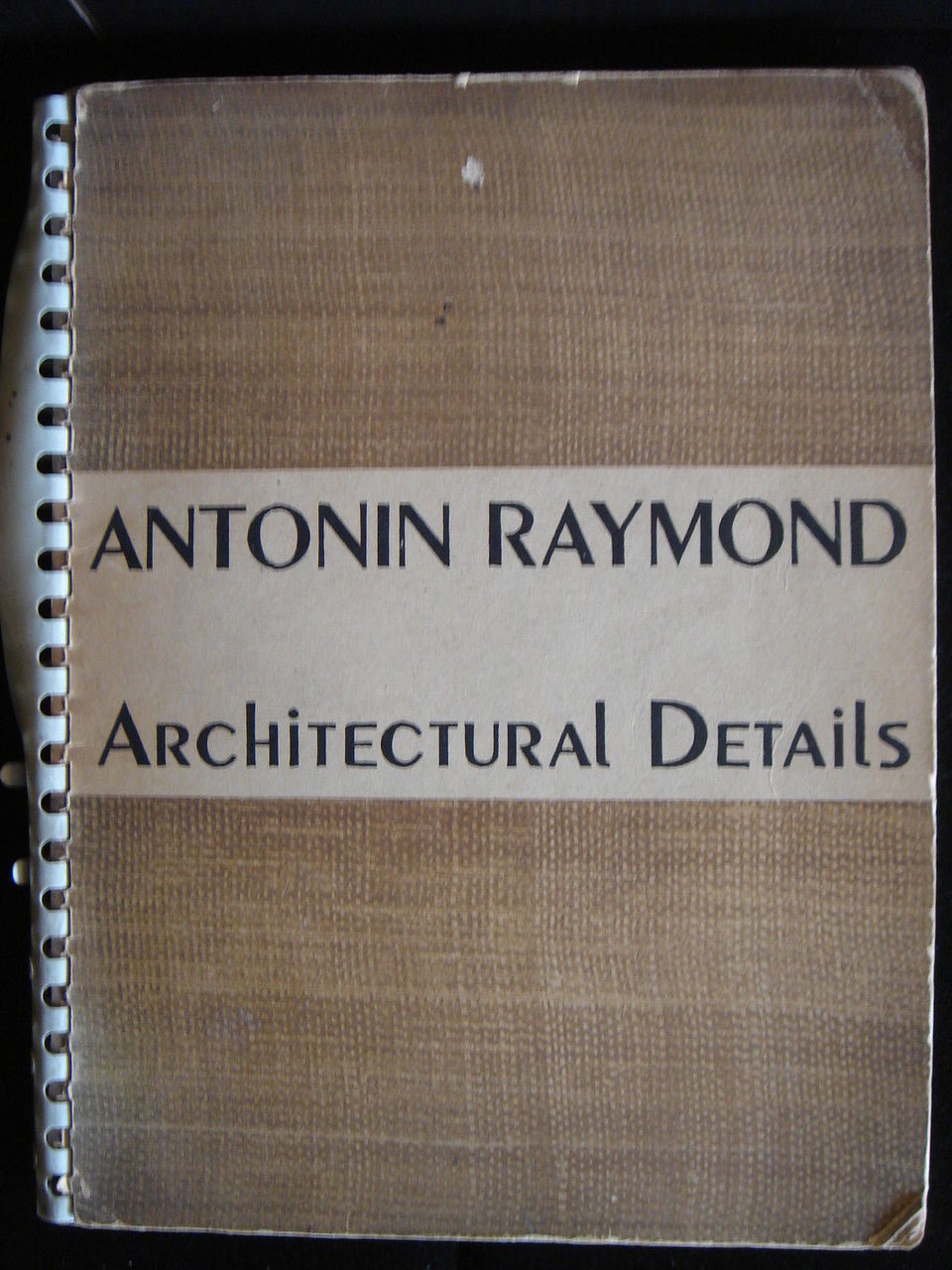 ARCHITECTURAL DETAILS, by Antonin Raymond - 1947 