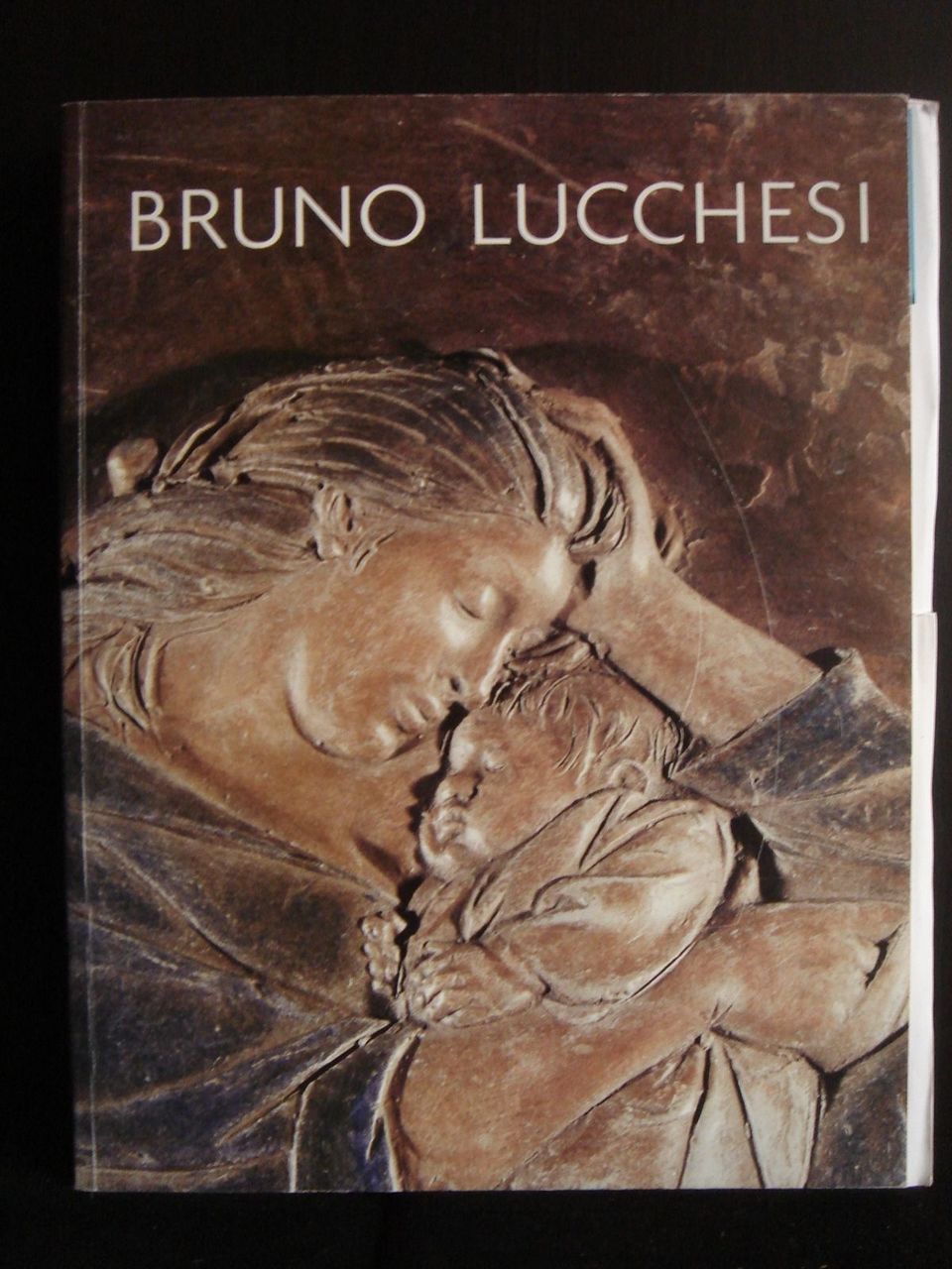 BRUNO LUCCHESI Italian American Sculpture Art Book SIGNED 2003