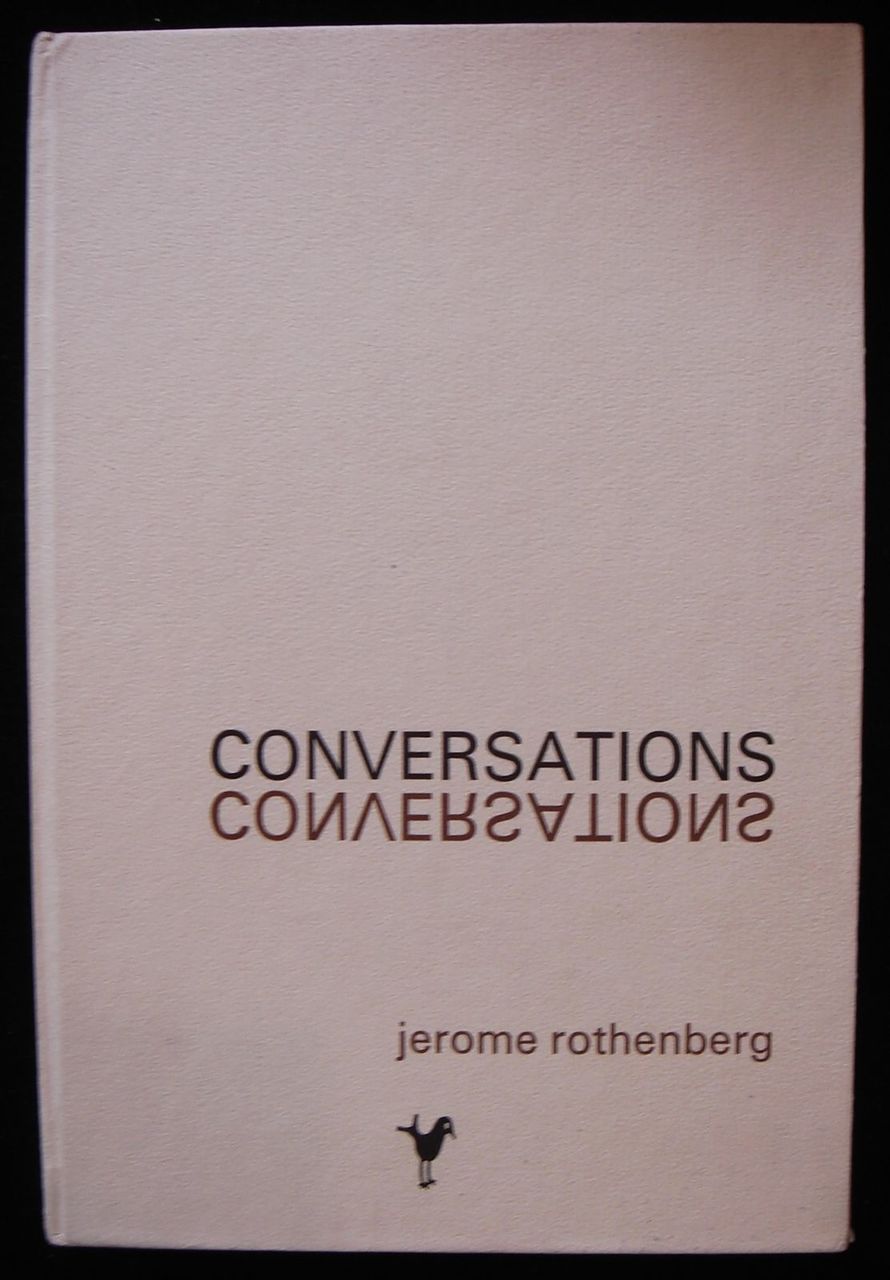 CONVERSATIONS, by Jerome Rothenberg 1968 [signed] First Edition Poetry Scarce