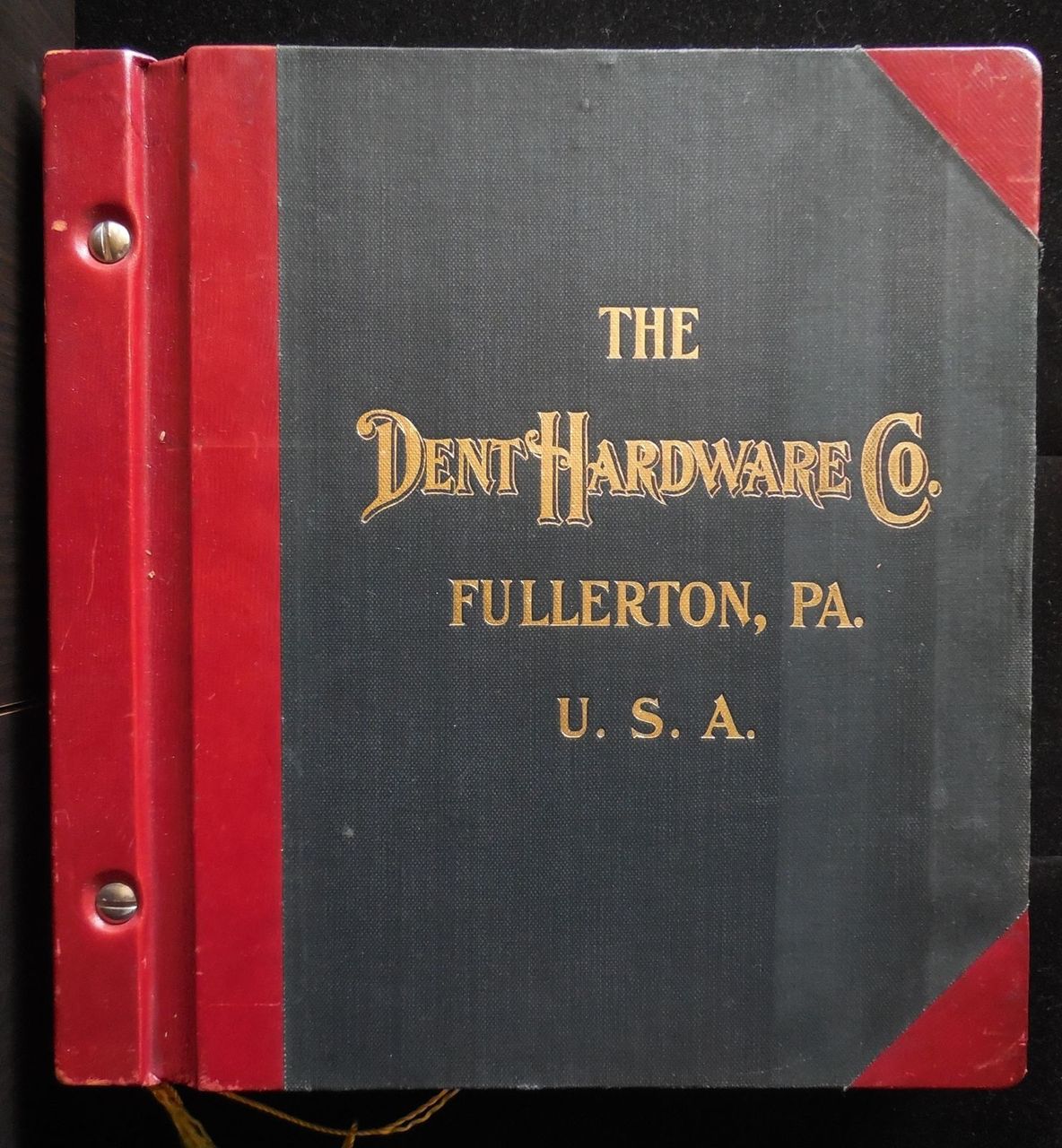DENT HARDWARE CATALOGUE OF REFRIGERATOR HARDWARE - 1911 [vol B]
