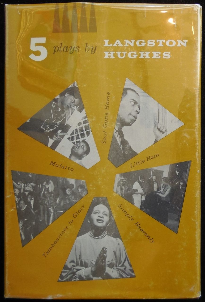 FIVE PLAYS BY LANGSTON HUGHES, by Webster Smalley - 1963 [1st Ed]