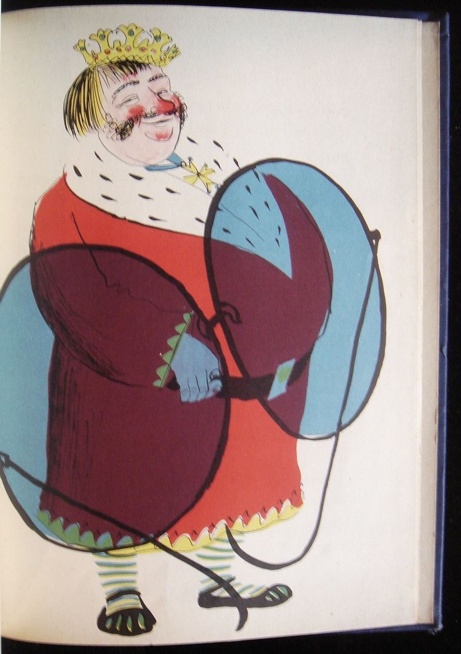 I WON'T SAID THE KING THE PURPLE FLANNEL UNDERWEAR Signed First Scarce Childrens