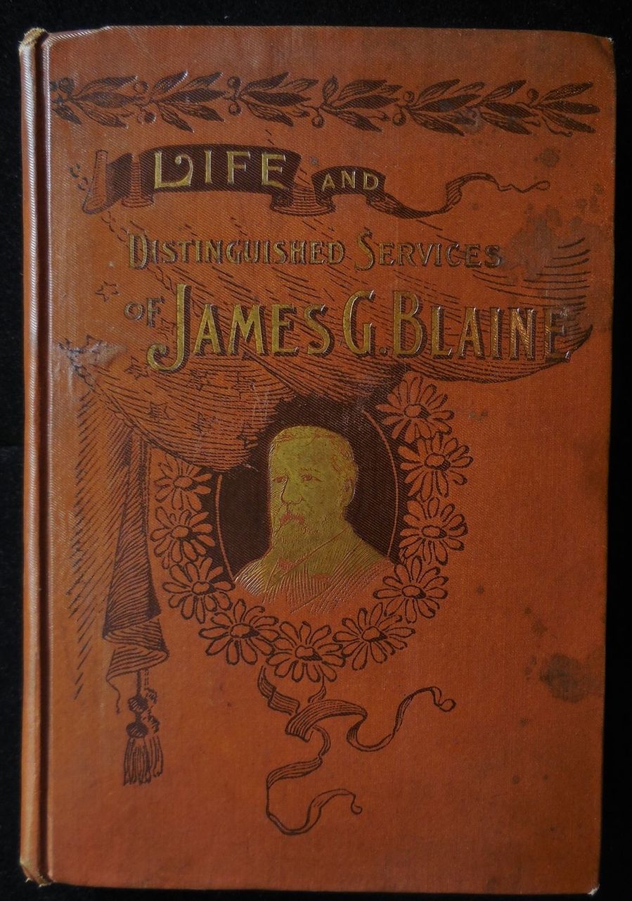 JAMES G. BLAINE, by Theron Clark Crawford - 1893 [Sample Copy] photo portraits