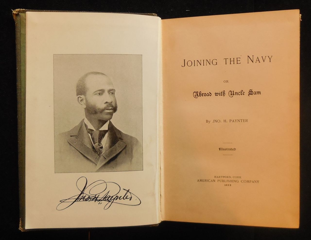 JOINING THE NAVY; OR ABROAD WITH UNCLE TOM, by Jno H. Paynter - 1895 [1st Ed.]