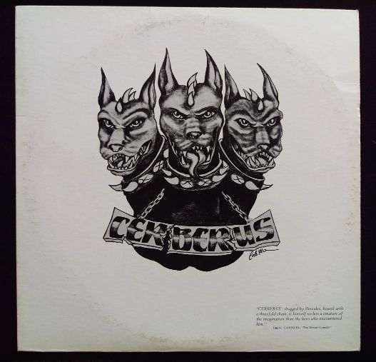 LP: CERBERUS, Cerberus - 1980 Matt Garbo Ray Grabowski Collectible Vinyl CMI-333