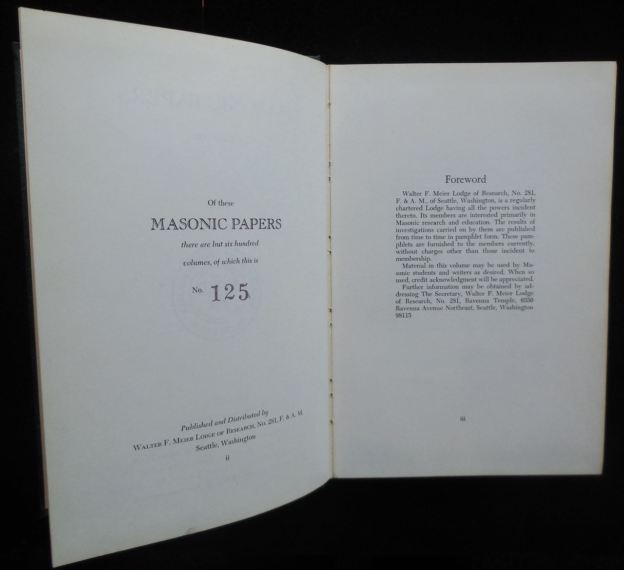 Masonic essays image