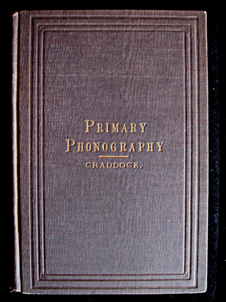 PRIMARY PHONOGRAPHY (Pitman), by Ida C. Craddock - 1884