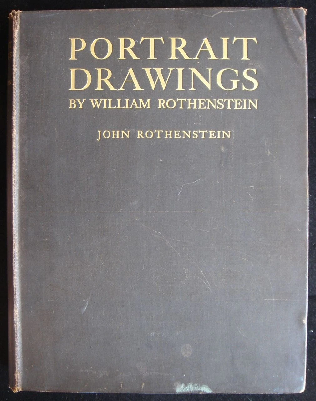 THE PORTRAIT DRAWINGS OF WILLIAM ROTHENSTEIN, by John Rothenstein 1927 Art Rare
