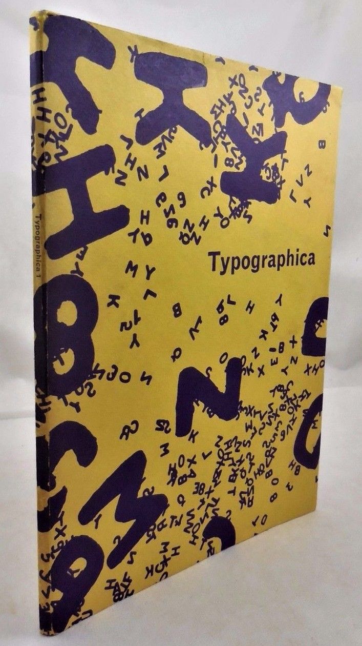TYPOGRAPHICA, Spencer 1960 journal #1 UK Royal Arms ads Kafka illustrations