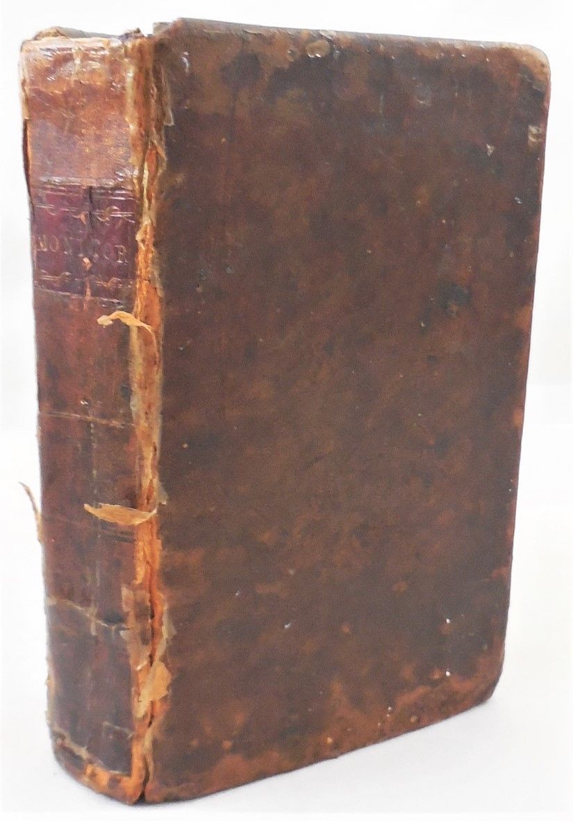 YOUNG GENTLEMAN & LADY'S MONITOR, J. Hamilton Moore 1792 reader leatherbound