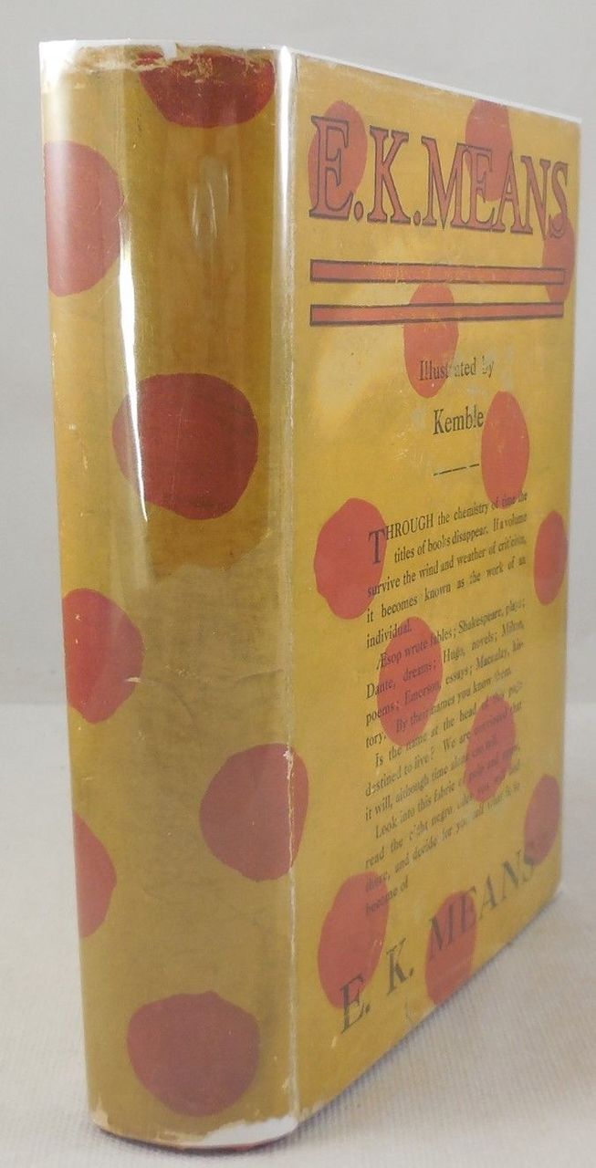 E.K. MEANS, by E.K. Means; E.W. Kemble (illus) - 1918 [Signed, 1st Ed]