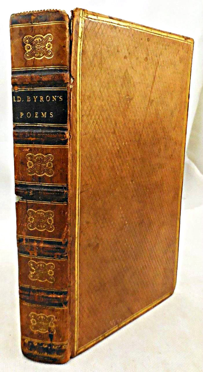 NINE WORKS BY LORD BYRON - 1815-19 [fine binding]