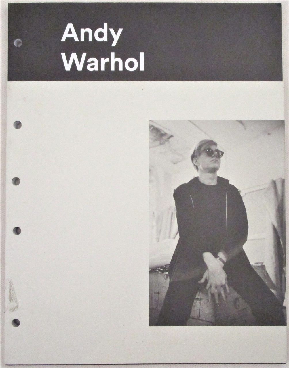 ANDY WARHOL: ESTRELLA OSCURA - 2017 Dark Star Exhibit Catalogue Museo Jumex VG+