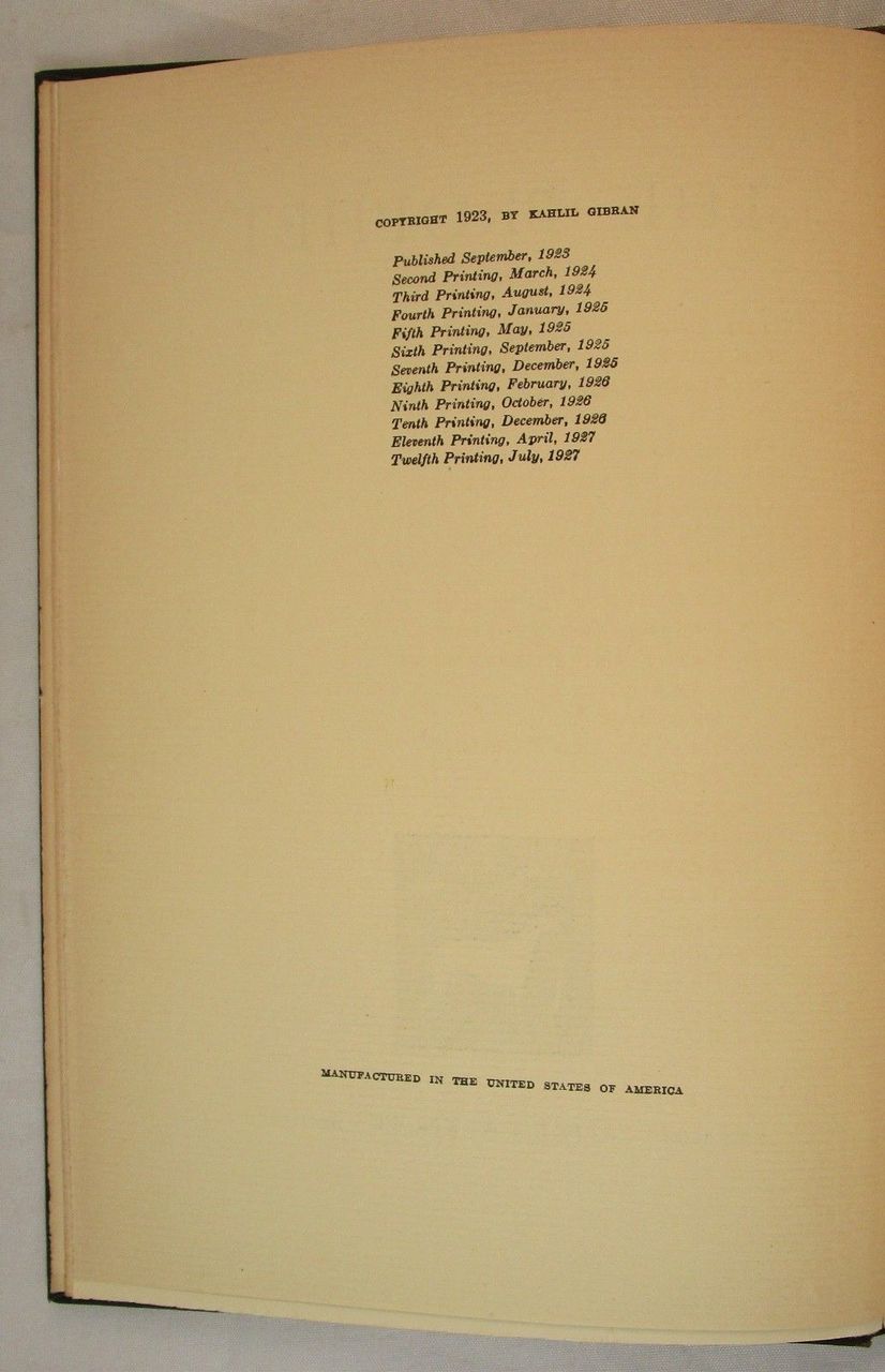 Kahlil Gibran S The Prophet Panoply Books