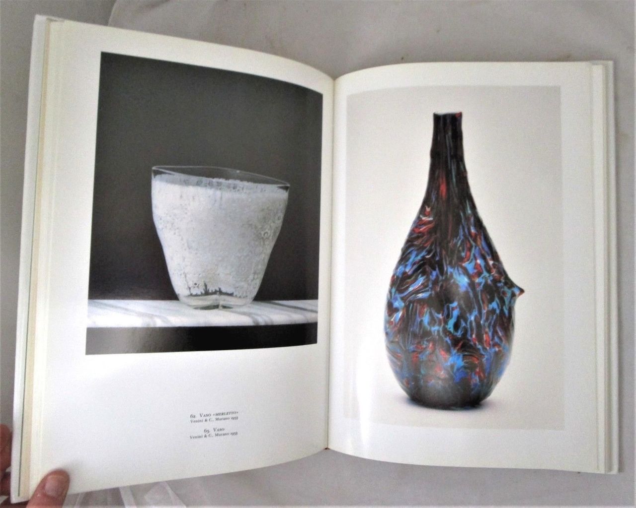 VETRI VENEZIANI DI FULVIO BIANCONI, Rossana Bossaglia -1993 Glass Art (White DJ)