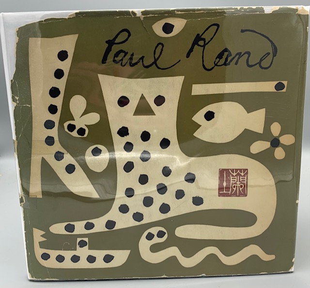 アート・デザイン・音楽 Paul Rand His Work from 1946 to 1958 PAUL RAND: HIS WORK FROM 1946 TO 1958, by Yusaku Kamekura - 1959