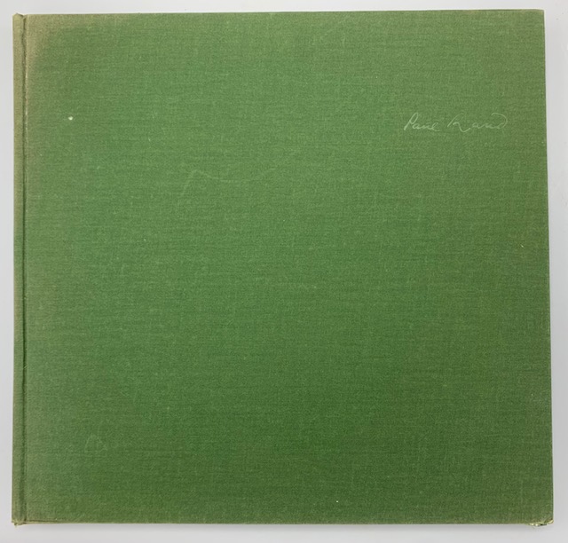 PAUL RAND: HIS WORK FROM 1946 TO 1958, by Yusaku Kamekura - 1959