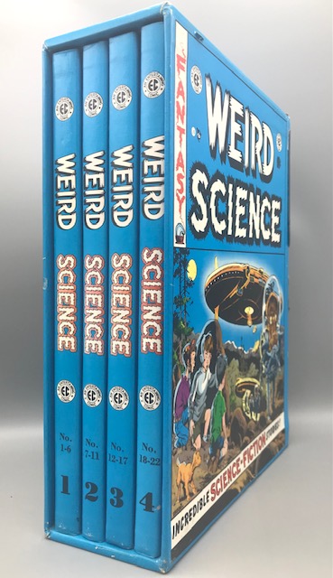WEIRD SCIENCE ed. by William M. Gaines - N.D. [4 vols., boxed set