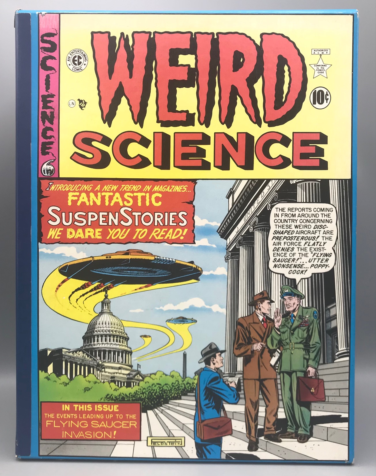 WEIRD SCIENCE ed. by William M. Gaines - N.D. [4 vols., boxed set