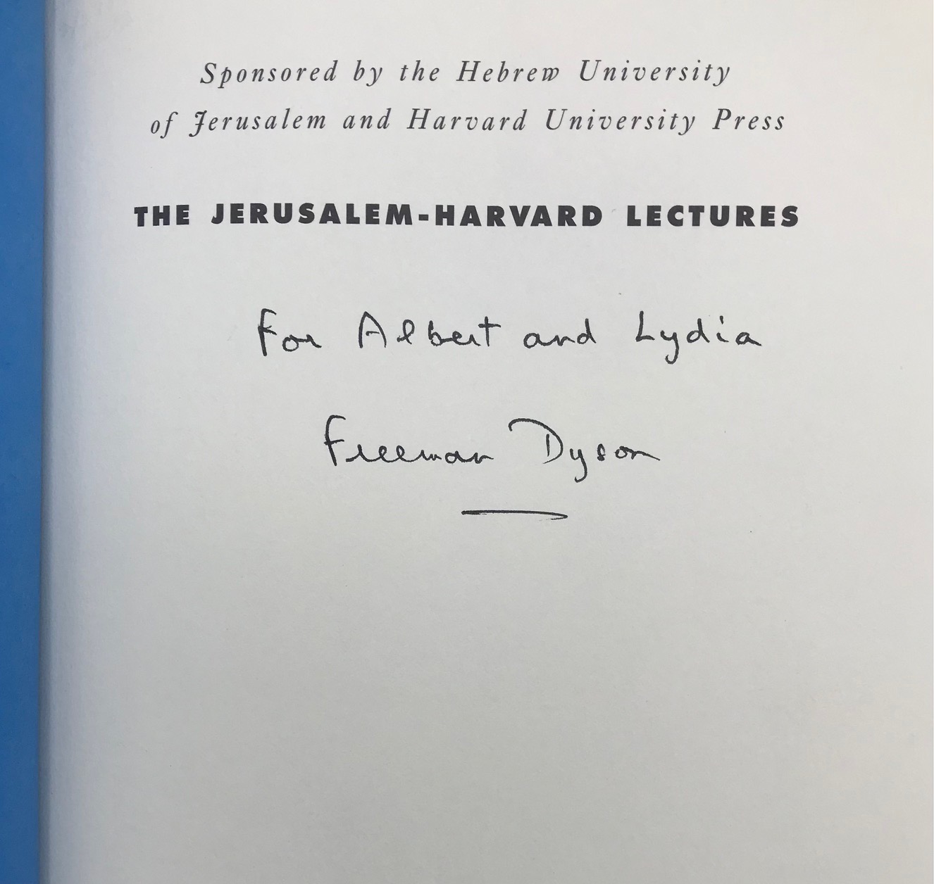 IMAGINED WORLDS, by Freeman Dyson - 1997 [Signed, w/DJ] | Panoply