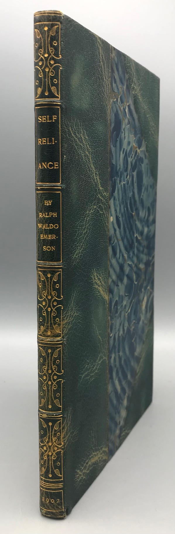 SELF-RELIANCE, by Ralph Waldo Emerson - 1902 [Roycroft Press Signed & Numbered]