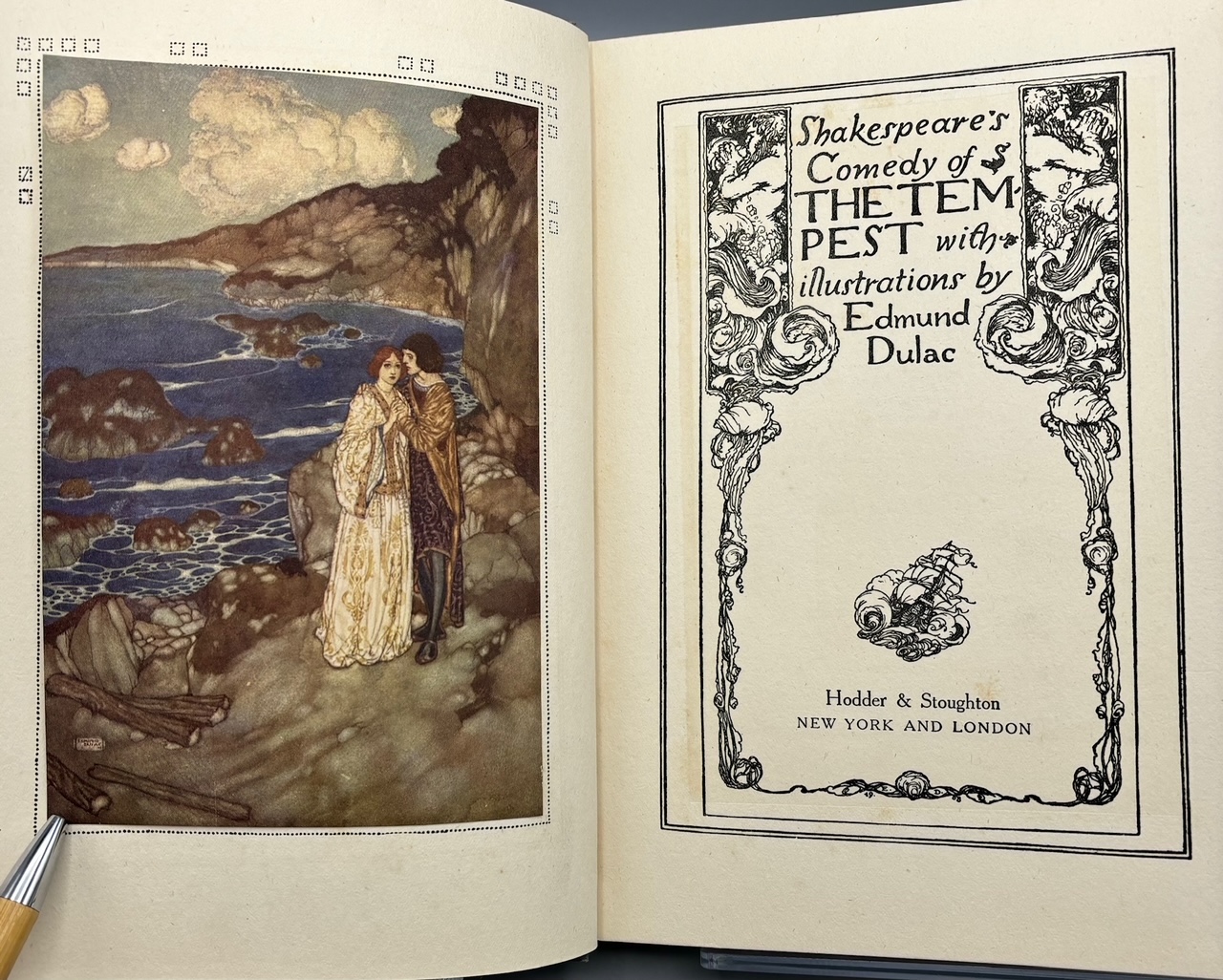 語学・辞書・学習参考書 Shakespeare's Comedy of THE TEMPEST SHAKESPEARE'S COMEDY OF THE TEMPEST, illustrated by Edmund Dulac