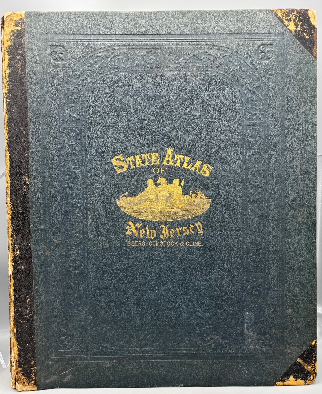 STATE ATLAS OF NEW JERSEY, by F.W. Beers - 1872 [Complete]