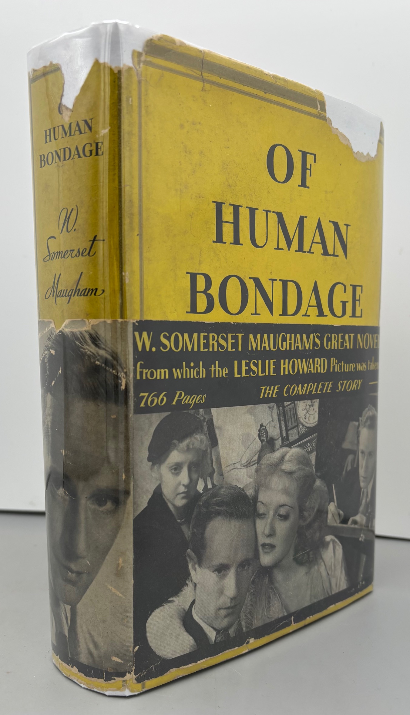 OF HUMAN BONDAGE, by W. Somerset Maugham - [1934][Photoplay/DJ]