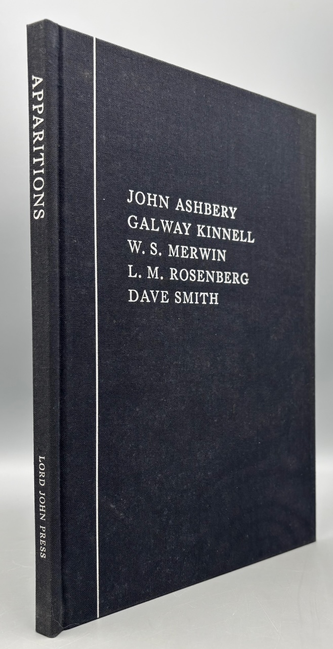 APPARITIONS: POEMS, by John Ashberry et al. - 1981 [Signed, Numbered]