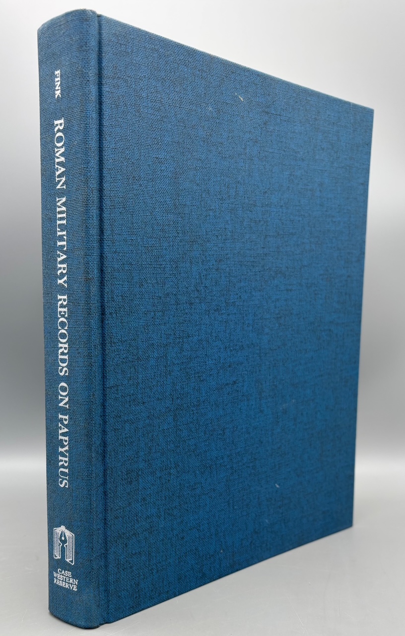 ROMAN MILITARY RECORDS ON PAPYRUS, by Robert O. Fink - 1971 [1st Ed.]