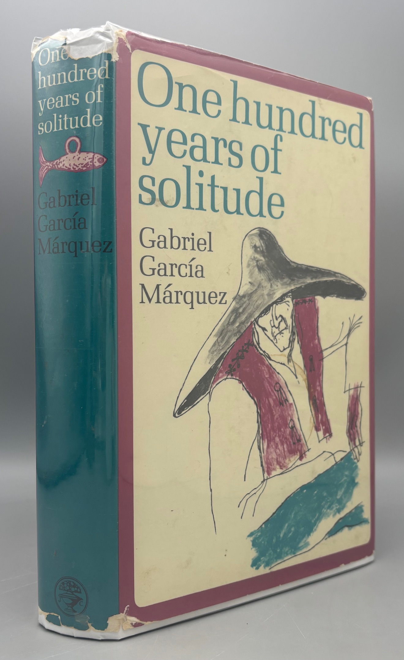 ONE HUNDRED YEARS OF SOLITUDE, by Gabriel García Márquez - 1970 [1st U.K. ed., DJ]