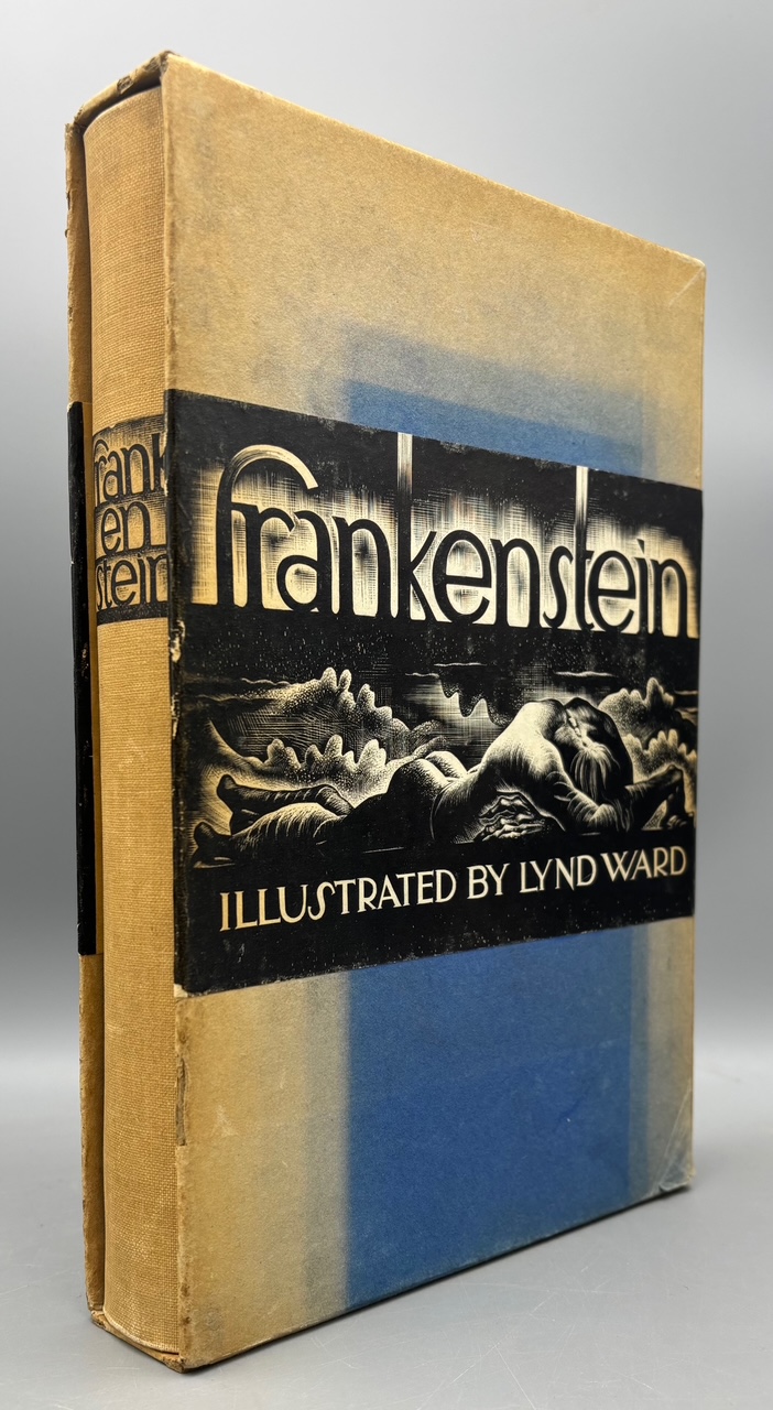FRANKENSTEIN, OR THE MODERN PROMETHEUS, by Mary Shelley and Lynd Ward - 1934 [slipcase, woodcuts]
