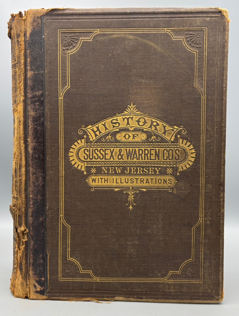 HISTORY OF SUSSEX AND WARREN COUNTIES, NEW JERSEY, by James P. Snell - 1881 [1st Ed.]