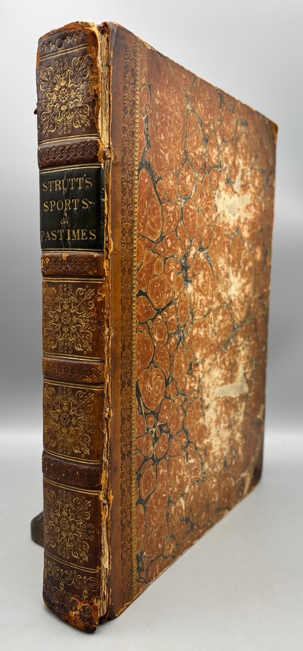 GLIG GAMENA ANGEL DEOD, OR THE SPORTS AND PASTIMES OF THE PEOPLE OF ENGLAND, by Joseph Strutt - 1810 [2nd Ed.]