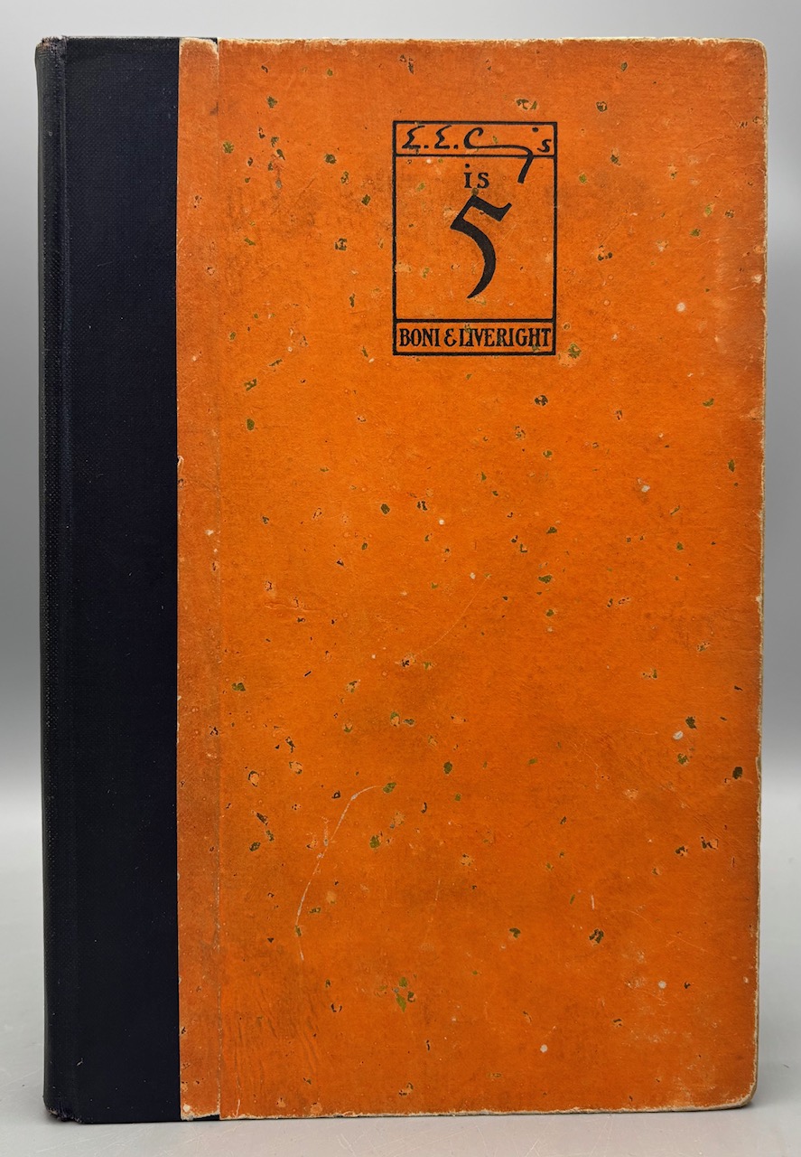 IS 5, by E.E, Cummings - 1926 [First Ed.]