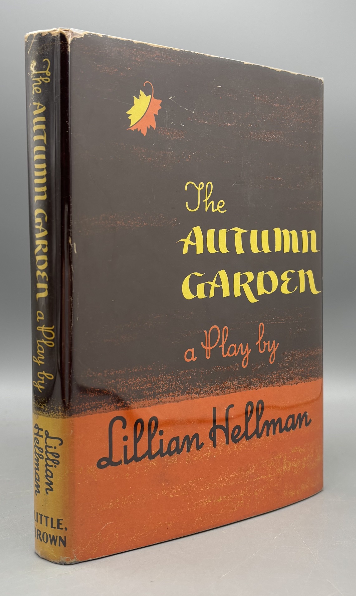 THE AUTUMN GARDEN: A PLAY IN THREE ACTS, by Lillian Hellman - 1951 [Signed First Ed./ DJ]