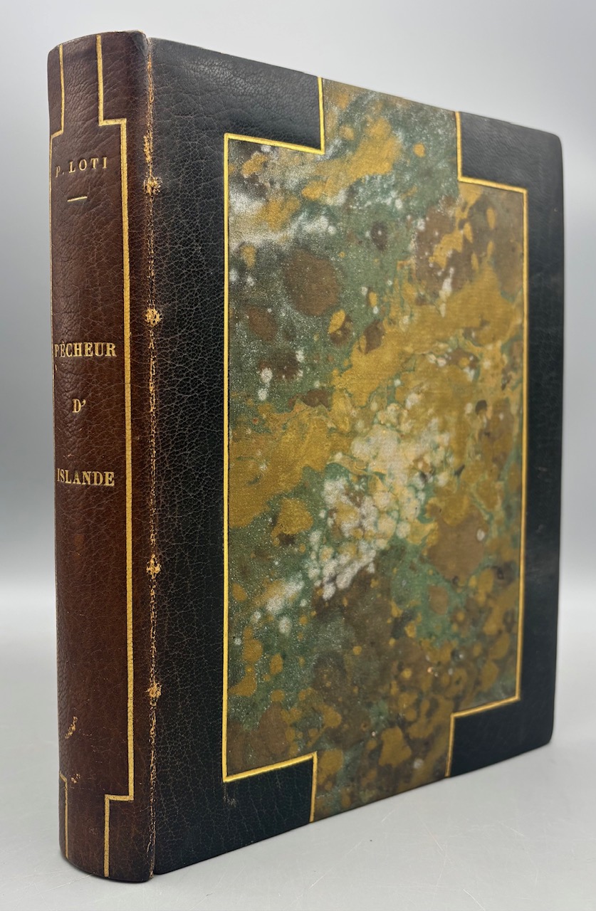 LE PÊCHEUR D'ISLANDE, by Pierre Loti and H. Barthélemy - 1926 [Ltd. Ed., Custom Binding]