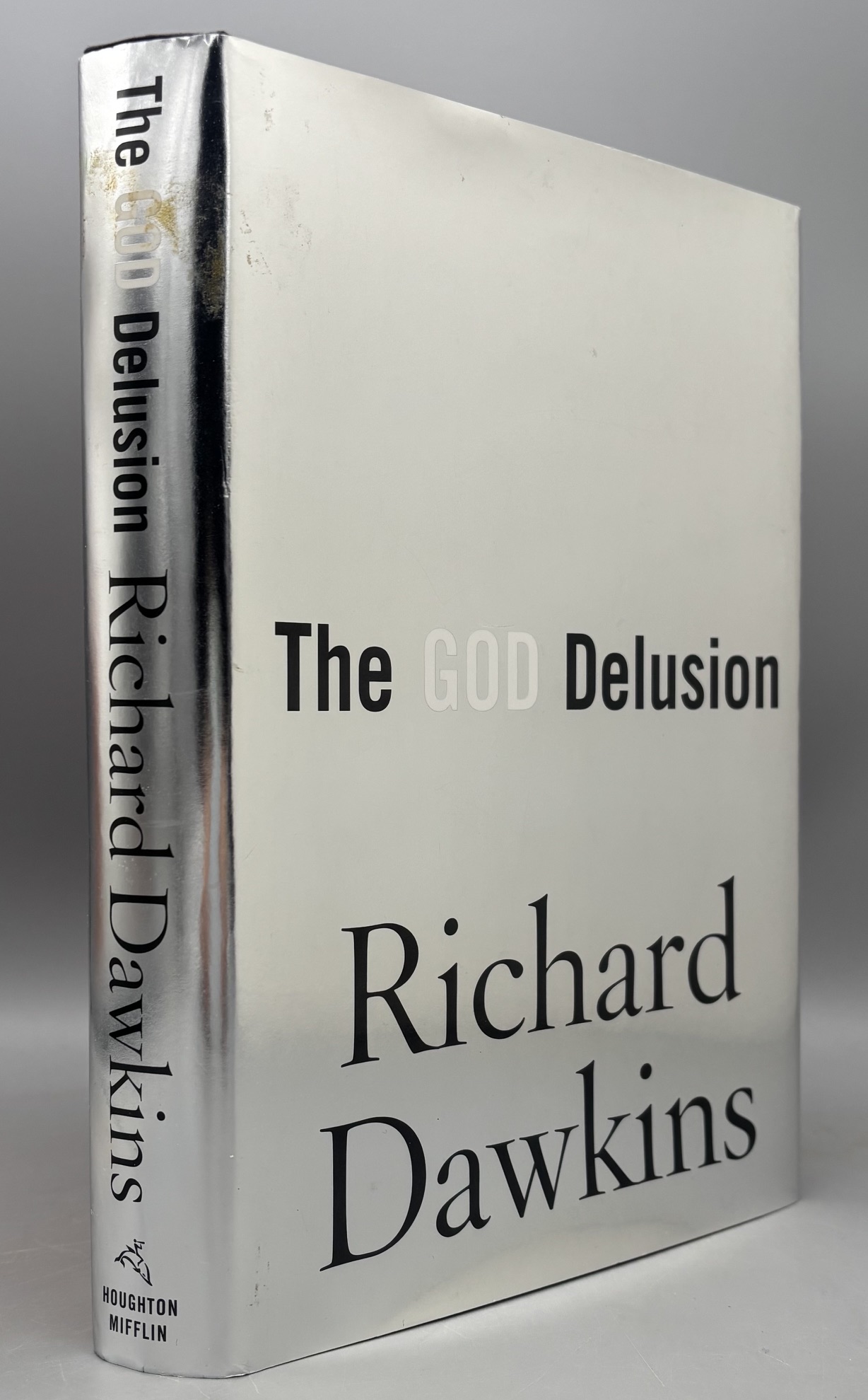 THE GOD DELUSION, by Richard Dawkins - 2006 [Signed 1st Ed. /DJ]