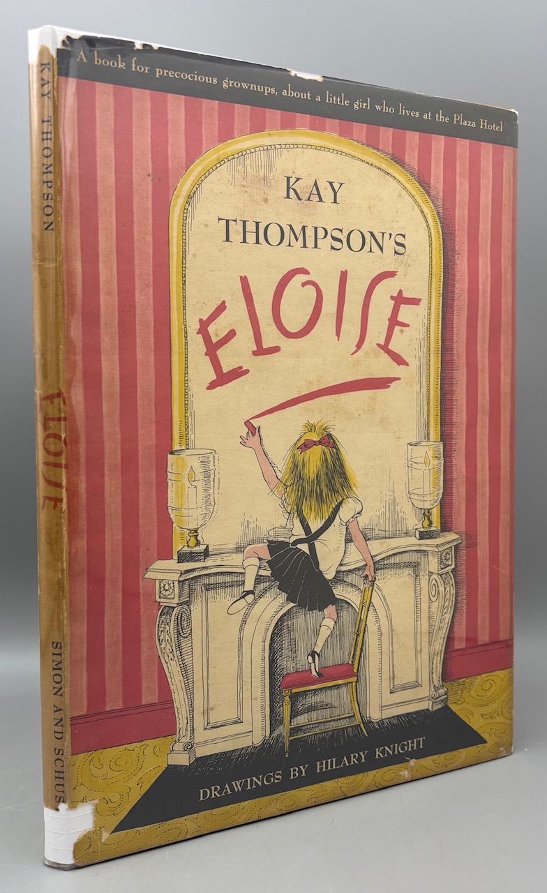 ELOISE, by Kay Thompson and Hilary Knight - 1955 [1st Printing/ DJ]