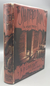 THE SHUTTERED ROOM AND OTHER PIECES, by H.P. Lovecraft and August Derleth - 1959 [DJ&91;